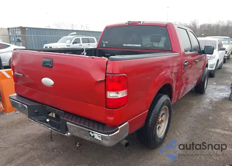 2007 Ford F-150 Xlt из США, поврежденный, VIN 1FTRW12W77KC84982